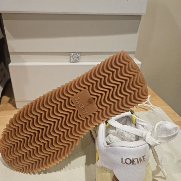 LOEWE Flow Runner Paula's Ibiza Suede Nylon Sneakers EU 40 - Picture 5 of 8